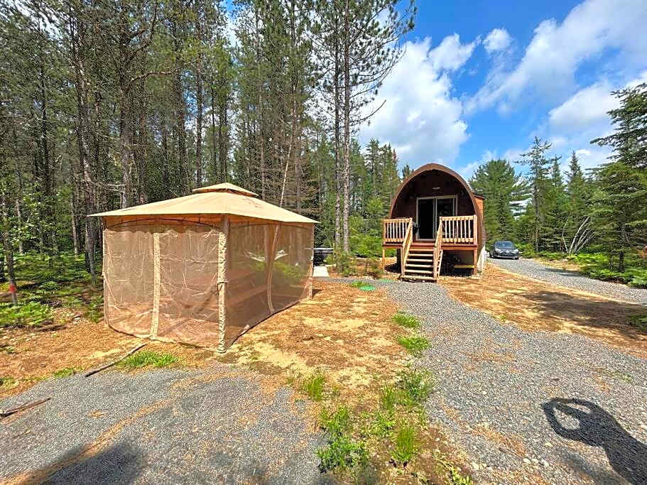 Chalet Éloise à louer avec spa Mauricie