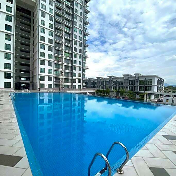 Ipoh Stylish Cozy Stay Meru Casa Kayangan 6Pax 2FreeParking