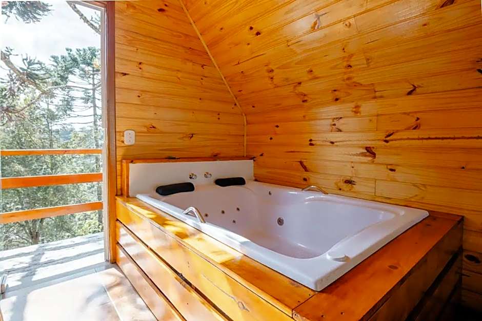 Chale com hidromassagem Casa Papai Noel