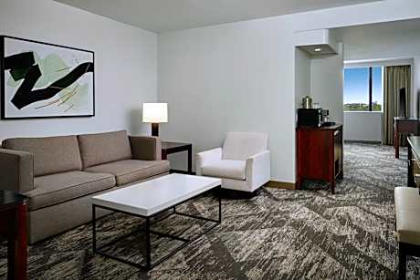 Club level, Suite, 1 King, Sofa bed, Central