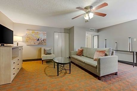Suite-2 King Beds, Non-Smoking, Two Bedrooms, 3 Flat Screen Televisions, Living Room, One Bathroom, 