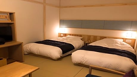 Japanese-Style Room with Terrace and Semi Open-Air Bath (Adult Only) - Non-Smoking
