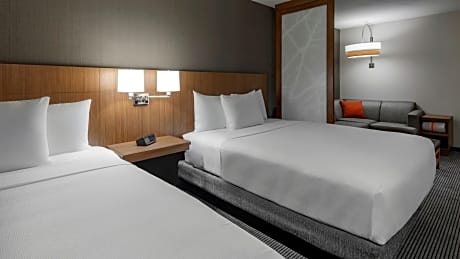 Queen Room with Two Queen Beds and Sofa Bed