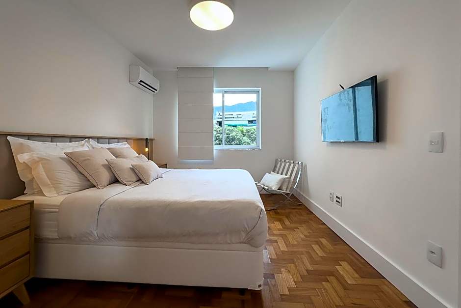 Leblon, Rua Dias Ferreira - Apt silencioso com localização premium