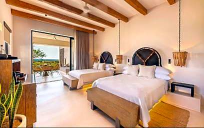 Premium Queen Room with Two Queen Beds and Ocean View - Non-Smoking