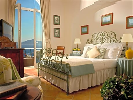 Deluxe Double Room with Sea View - cliff side