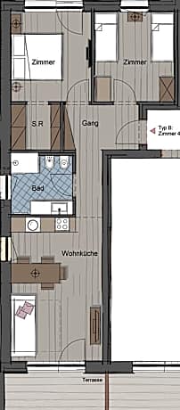 Two-Bedroom Apartment