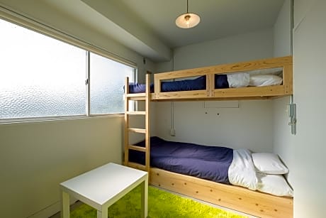 Twin Room with Bunk Beds and Shared Bathroom