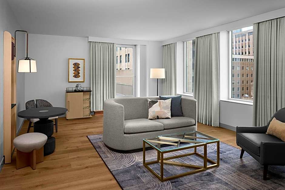 Photo 1 of 9 of Penthouse 1 Bedroom 1 King Bed with Sofabed Suite, Corner, City View, Balcony