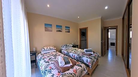 Deluxe Two-Bedroom Apartment with Garden View