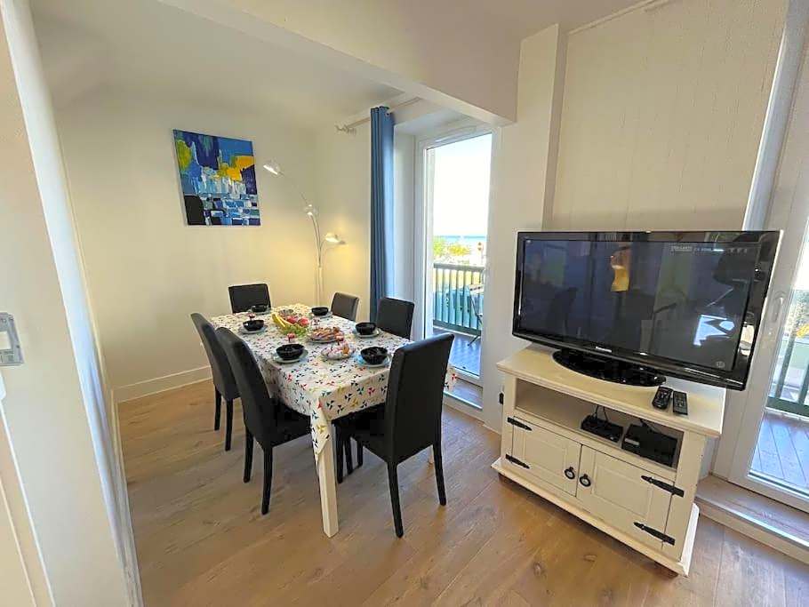 Le Maxaudant Duplex avec Balcon et Vue sur Mer