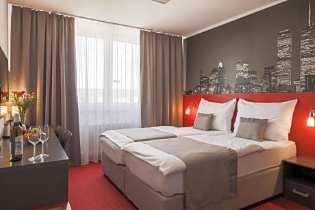 Business Double or Twin Room with Air-Conditioning