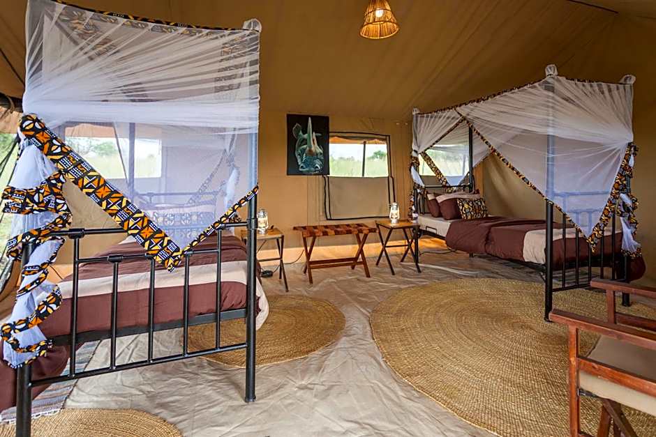 Gnu Ndutu Camp