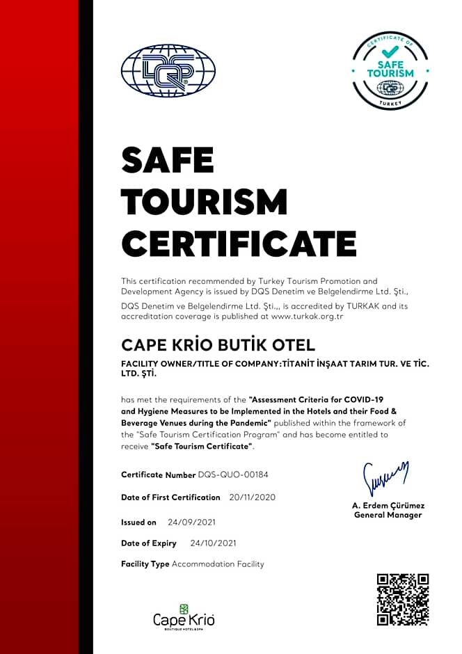Cape Krio Boutique Hotel & SPA - Over 9 years old Adult Only