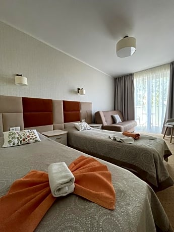 Double or Twin Room with Extra Bed and Balcony