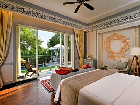 Raffles Presidential Suite - Complimentary 01 bottle of house wine upon arrival, Butler on call, 15% discount on Food & Soft Beverage and Spa, 4 pieces laundry once per stay