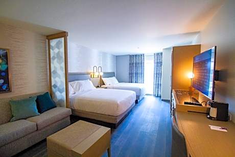 Queen Room with Two Queen Beds and Sofa Bed