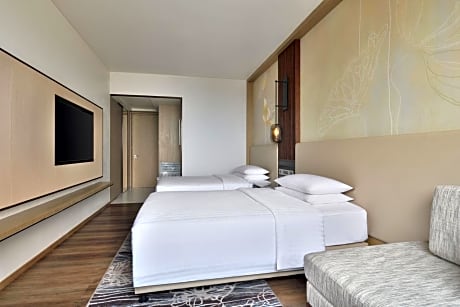 Executive Twin Room with complimentary mini-bar once during the stay and office transfers upto 3.1 mi