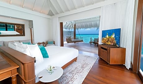 1 Bedroom Family Over Water Pool Villa including one lunch at SEA, Underwater Restaurant