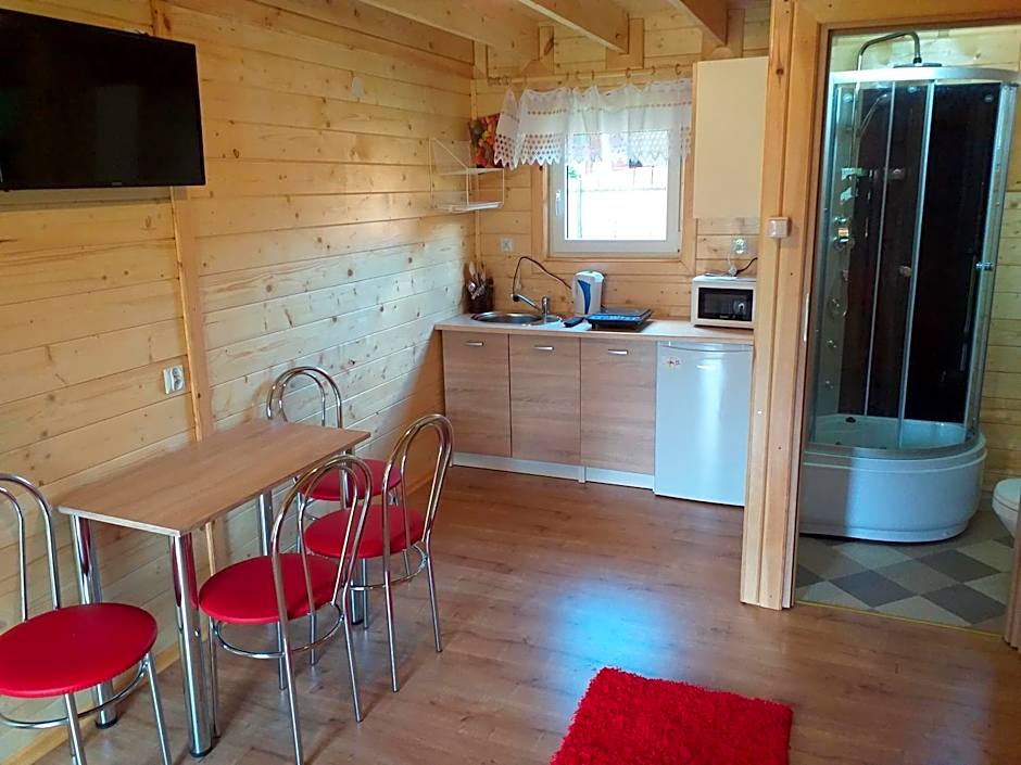 Domki i pokoje ,,Pod Palmami" w centrum