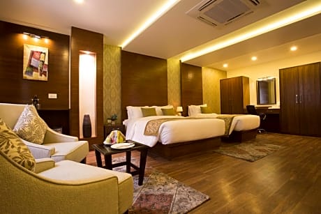 Super Deluxe Room - Free Airport pickup or drop, 15% off on Food & Beverage, 20% off on Spa