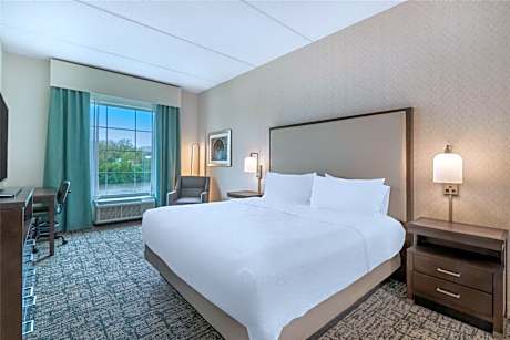 One-Bedroom King Suite with Balcony and View