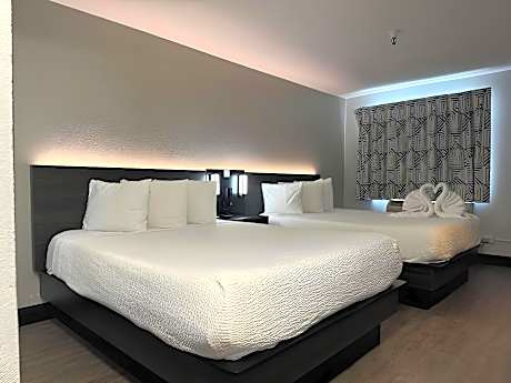 2 Queen Beds |ADA/RI Shower/Non-Smoking