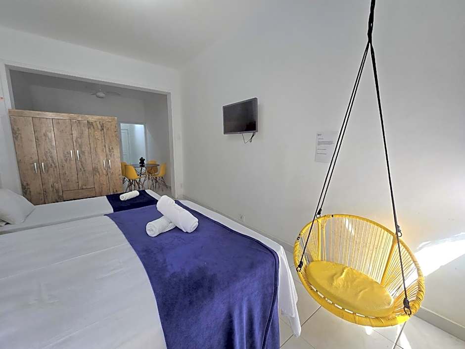 Qto e Sala, Smart TV, Wi-Fi, Ar-Cond, Praia de Copacabana