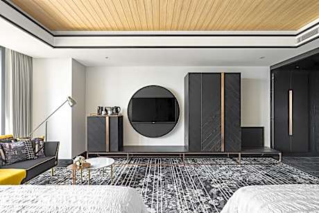 Premier Queen Room with Two Queen Beds and City View