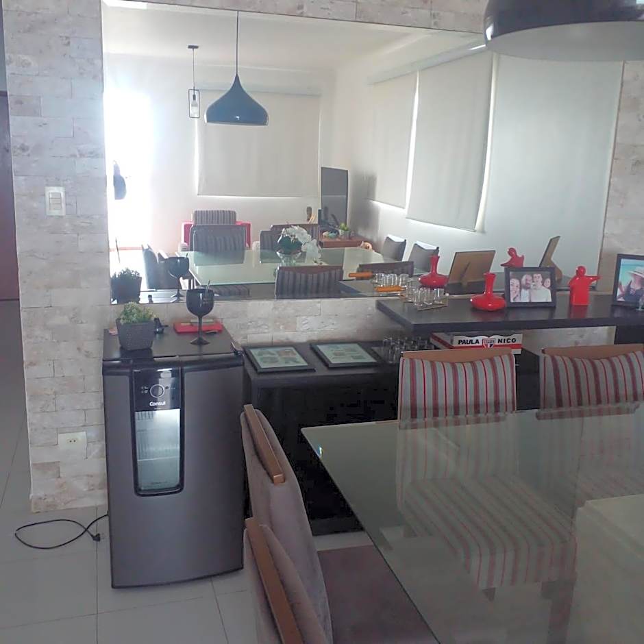 APTO FRENTE PARA MAR BOQUEIRÃO - PRAIA GRANDE