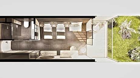 Comfort Room with Garden View