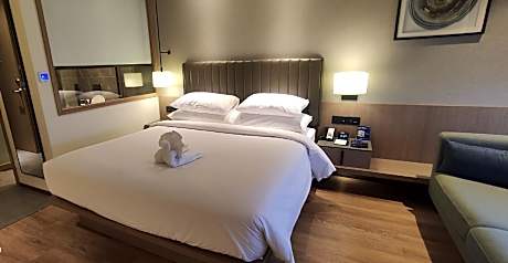 Superior, Larger Guest room, 1 King, Sofa bed, Away from elevator, Facilities access, Mid floor