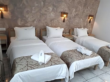 Deluxe Triple Room with Sea View and Shared Terrace