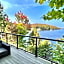 Rustic Waterfront Chalet Panoramic View and Spa