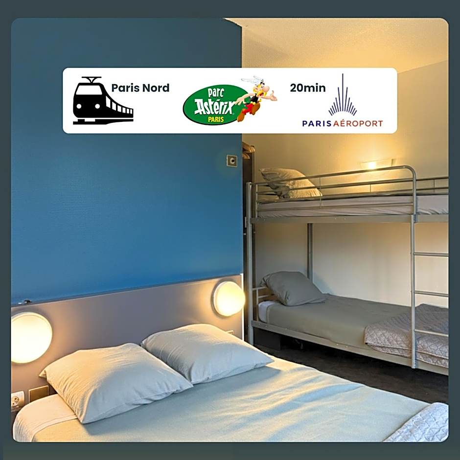 Hôtel La Nonette ASTERIX, CDG AIRPORT & PARIS CENTRE