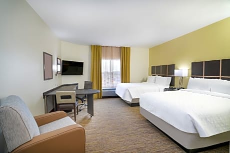 2 Queen Beds Studio Suite