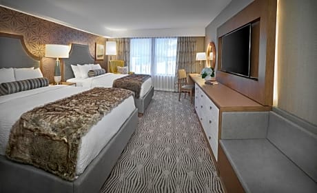 Deluxe Room with Two Queen Beds and Balcony
