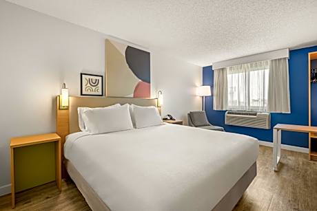 1 King Bed