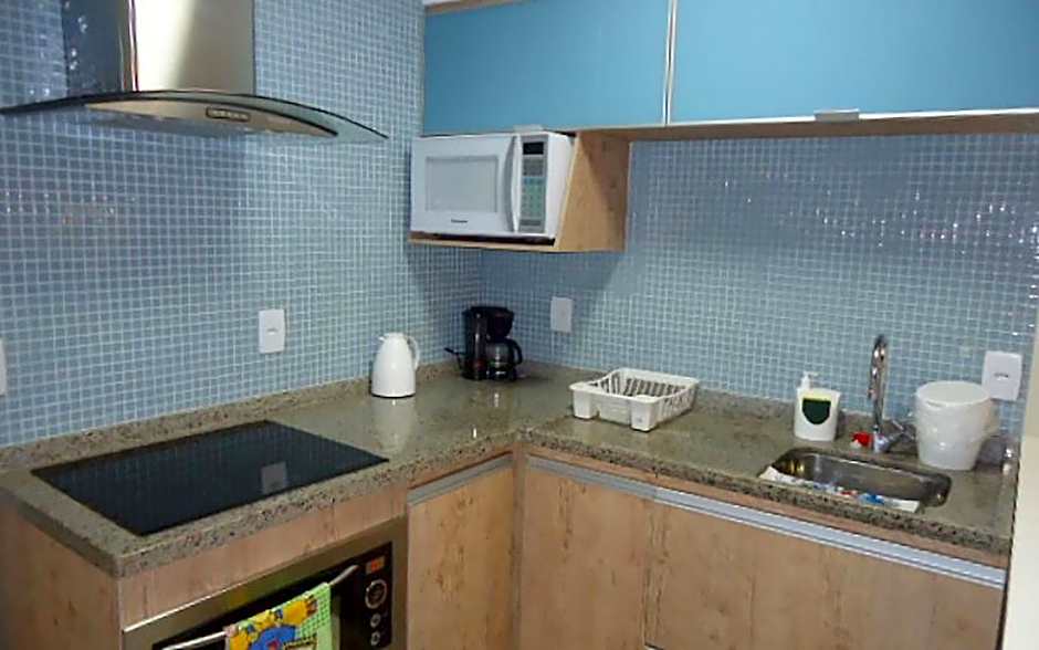 Apto à beira-mar com wi-fi e piscina em Fortaleza