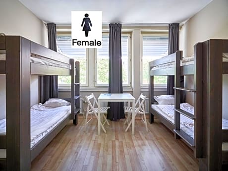 FEMALE ONLY- Bed in 8-Bed Dormitory Room