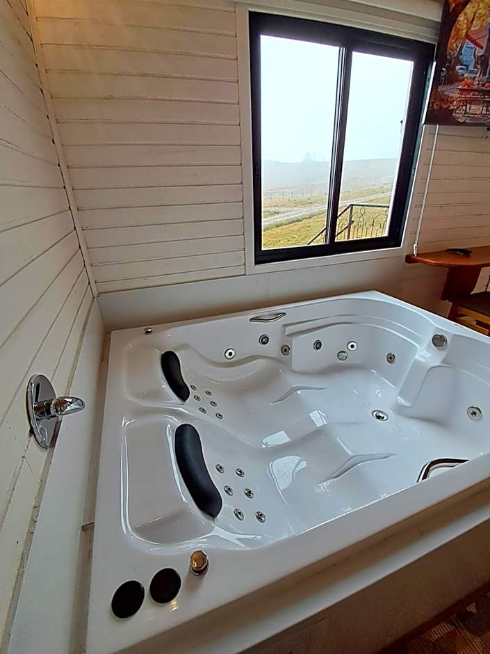 Cabana com Banheira Hidromassagem e Piso Aquecido