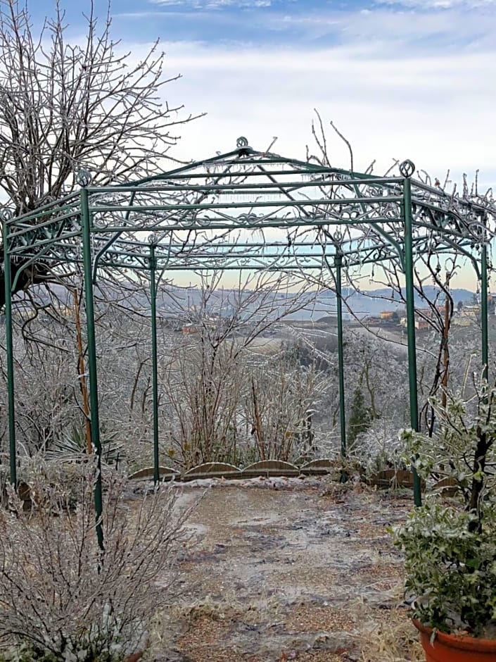 La casa tra i vigneti