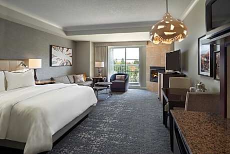 Deluxe Guest Room, 1 Queen, Sofa bed