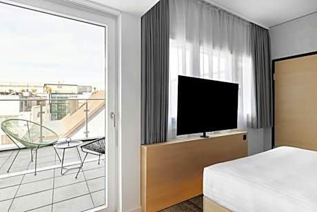 Moxy Letzigrund Queen Room with Balcony