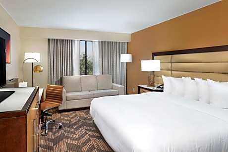 King Room with Roll-In Shower - Mobility/Hearing Accessible