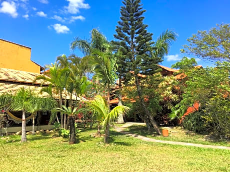 Chalés Solana localizados 50 metros do mar