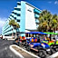 Luxury Beachfront Studio - Private Balcony with Ocean View - Heated Pool - Hot Tub - Tiki Bar - Sauna