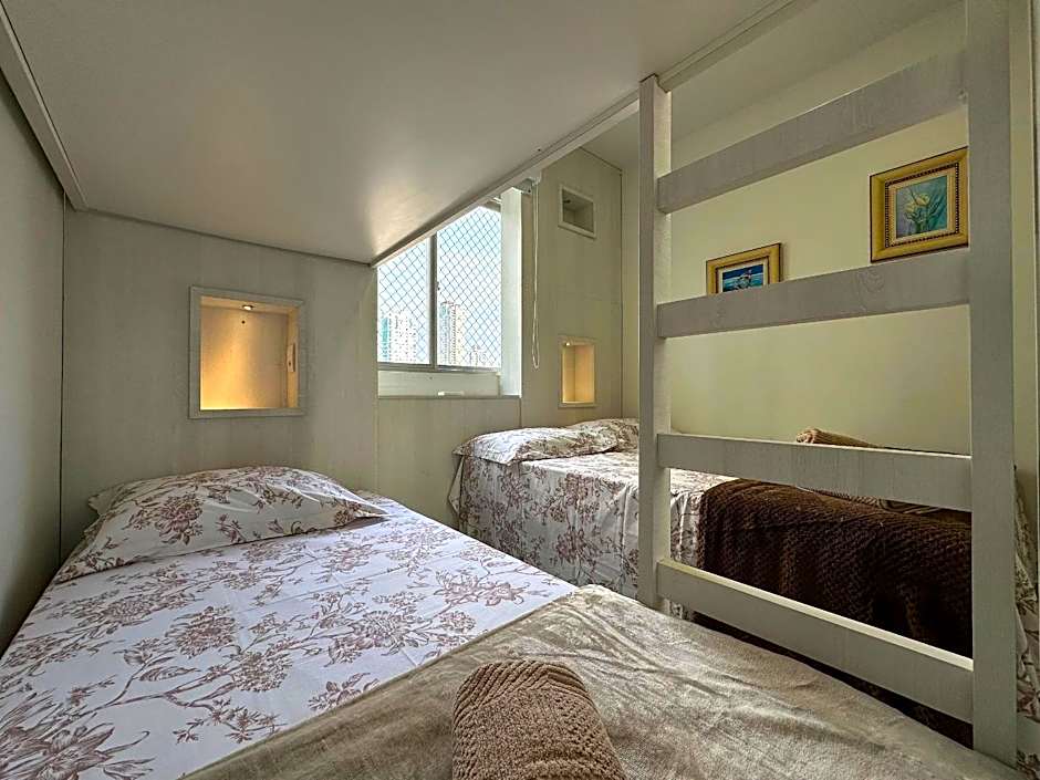 DD01- 3 Quartos| 3 Banheiros| Quadra Mar| Churrasq