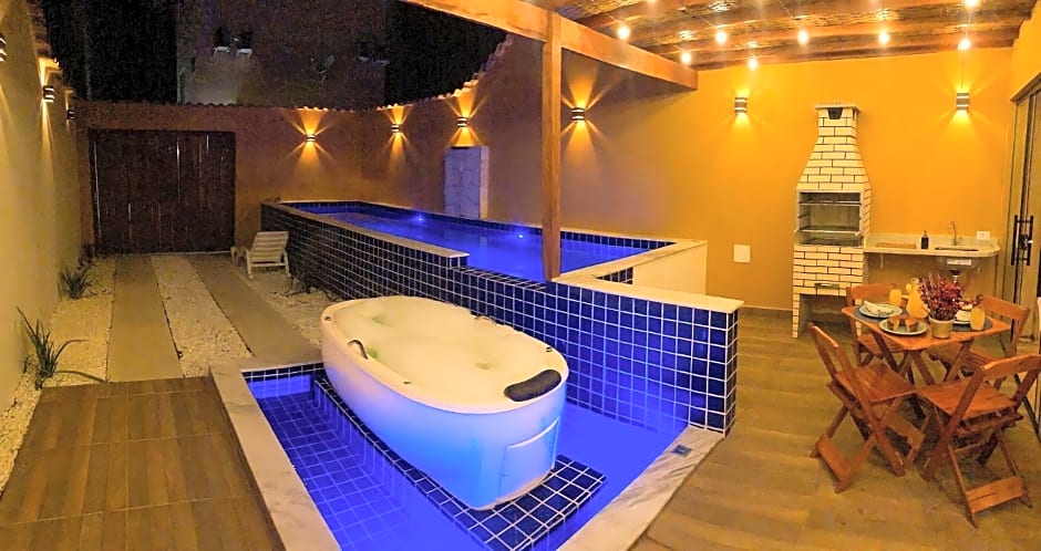 Chalé Privativo na praia