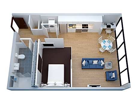 1 Bedroom Deluxe Apartment